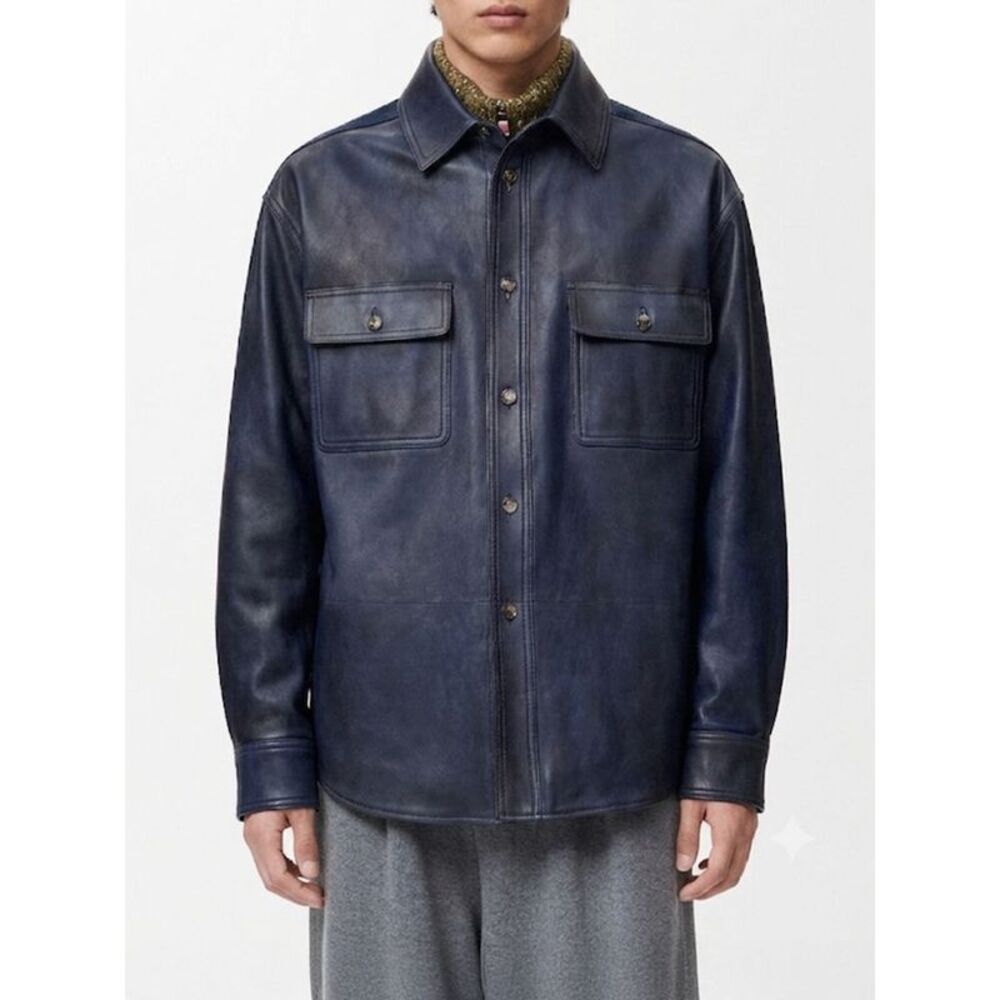 Loewe Jacket Men Blue
